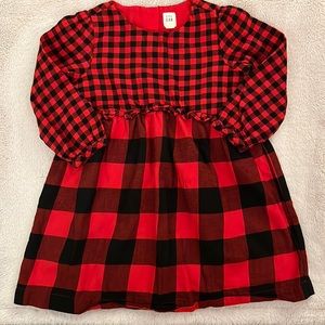 GAP Size 4 Buffalo Plaid Dress